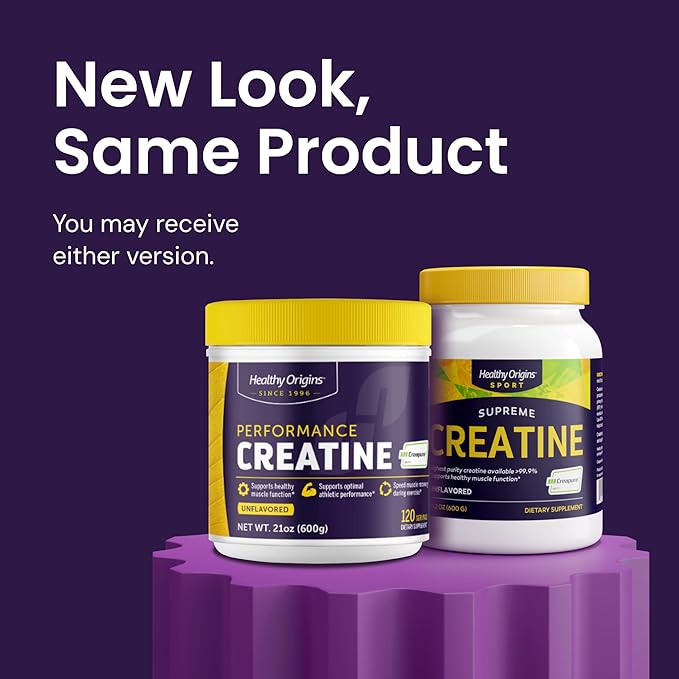 Healthy Origins Creatine Powder (Creapure) 21.2oz