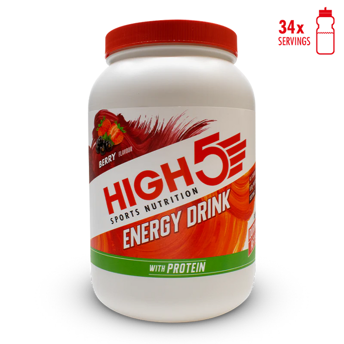 High 5 Energy Drink With Protein 1.6kg – 4:1 Carb-to-Protein, Electrolytes, & Recovery Fuel