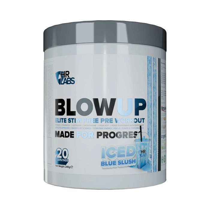 HR Labs Blow Up 240g Elite Stim-Free Pre-Workout Formula