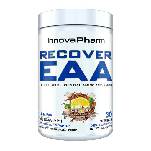 Innovapharm Recover EAA - 555g / Lemon Iced Tea - Amino Acids Powder