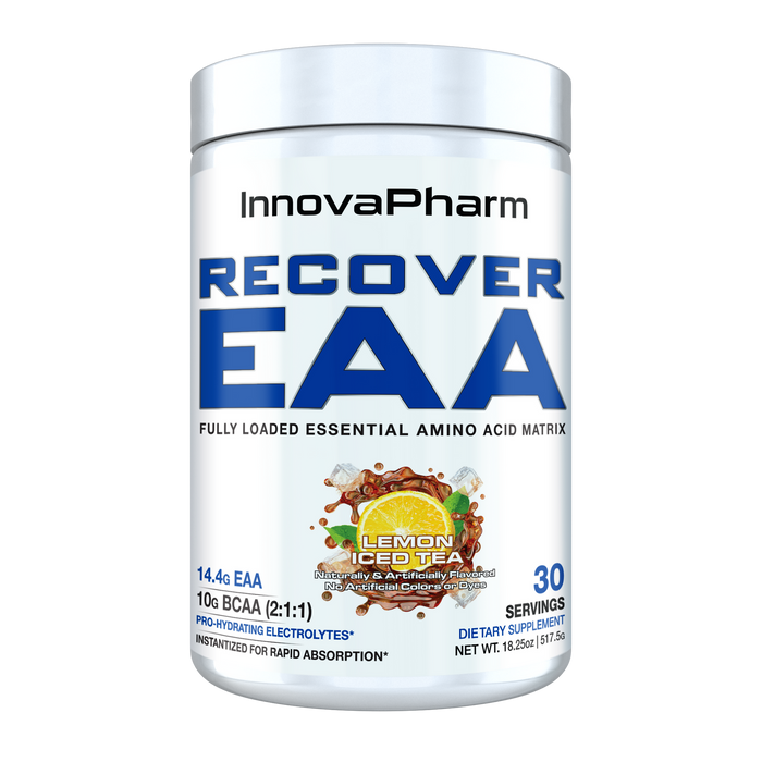 Innovapharm Recover EAA - 555g / Lemon Iced Tea - Amino Acids Powder