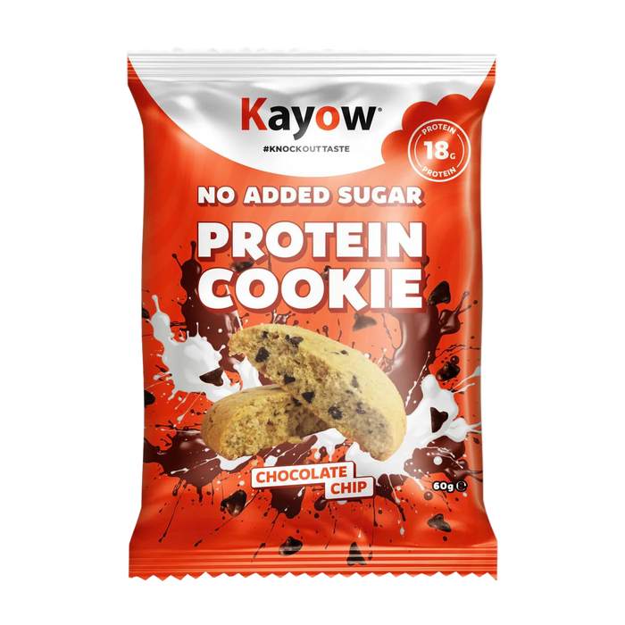 Kayow Nutrition No Added Sugar Protein Cookies 12x60g