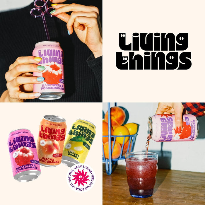 Living Things Prebiotic Drink 12x330ml - Sports Nutrition at MySupplementShop by Living Things