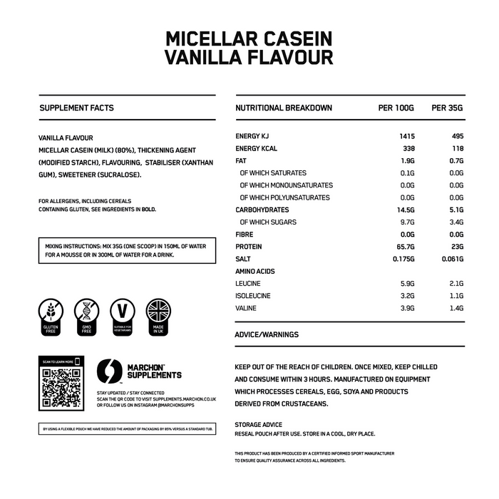 MARCHON Micellar Casein 1kg