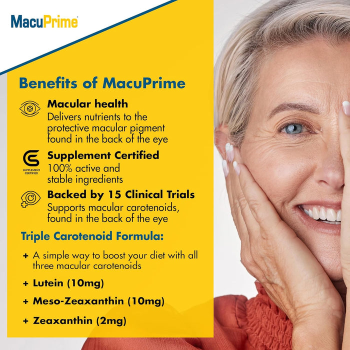 Macuprime Eye Health Supplements x 90