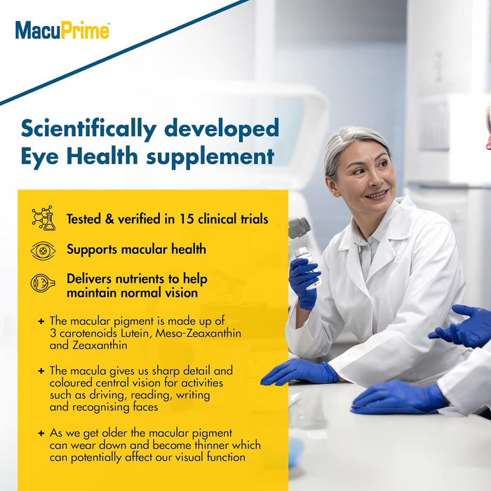 Macuprime Eye Health Supplements x 90
