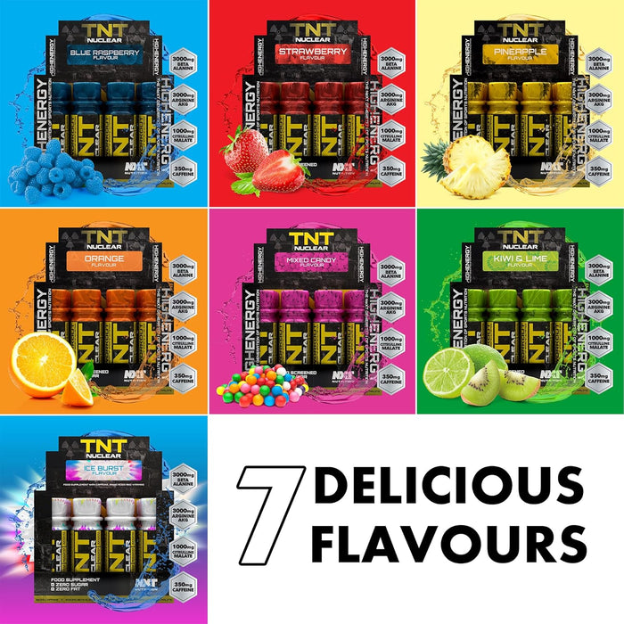 NXT Nutrition TNT Nuclear Shots 12 x 60ml