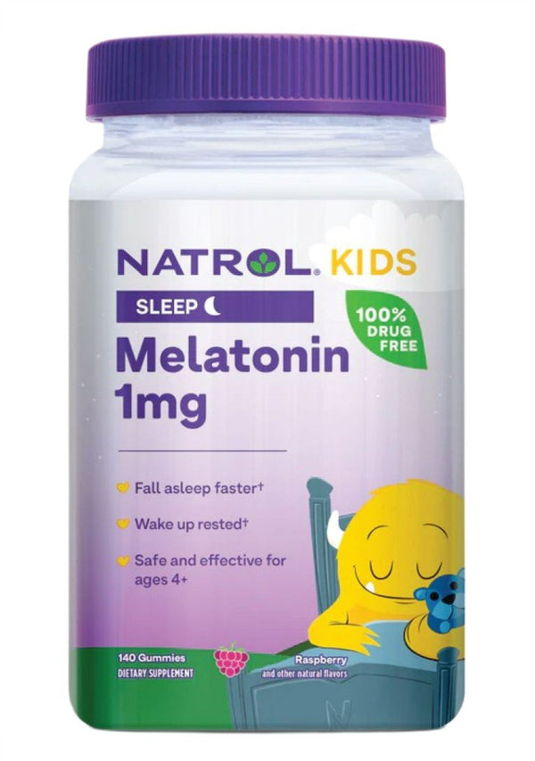 Natrol Kids Melatonin, 1mg (Raspberry) -