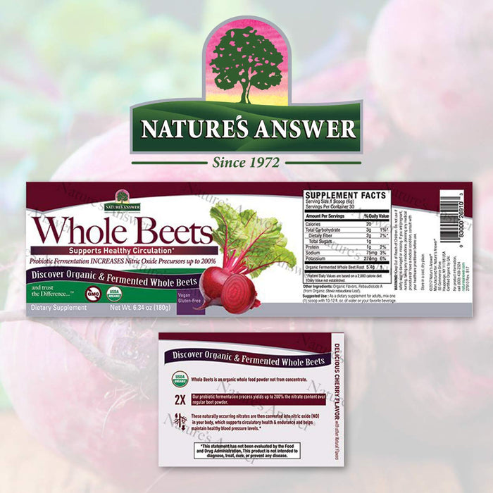 Nature's Answer WHOLE BEETS POWEDER 180 G