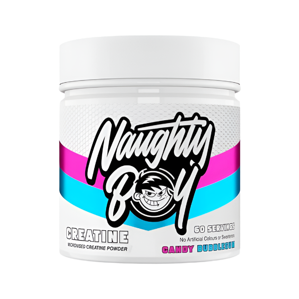 Naughty Boy® Micronised Flavoured Creatine Powder 300g
