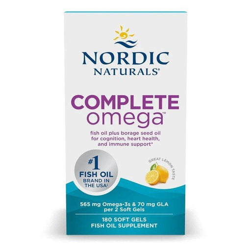 Nordic Naturals Complete Omega, 565mg - 180 softgels