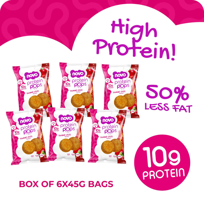 Novo Nutrition Novo Protein Pops 6x45g