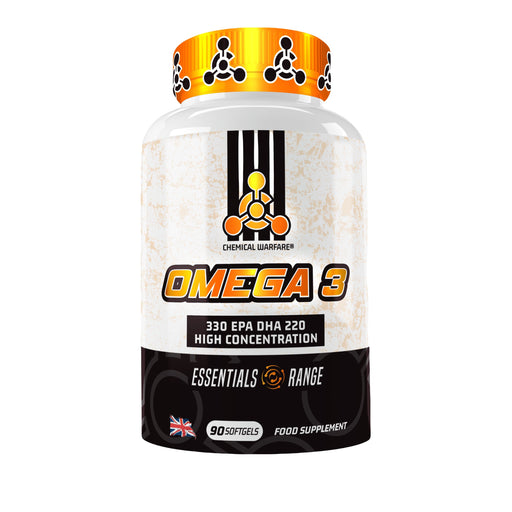 Chemical Warfare Omega 3 90 Softgels - Default Title - Sports Nutrition at MySupplementShop by Chemical Warfare