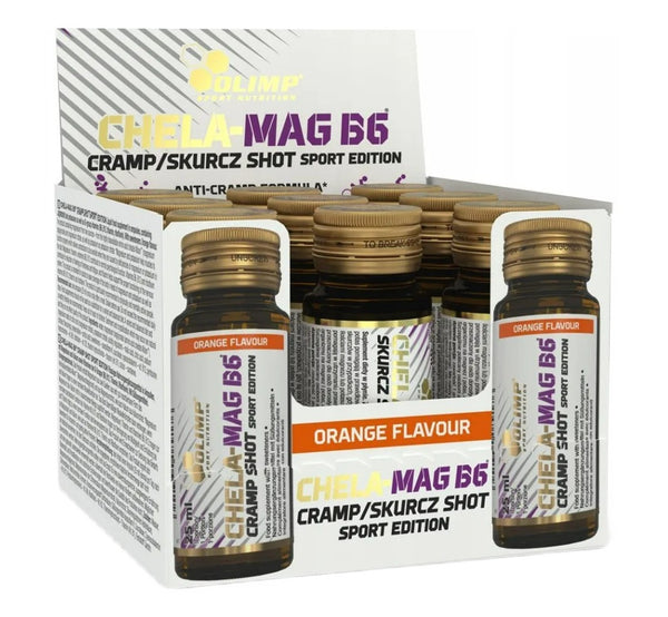 Olimp Nutrition Chela-Mag B6 Cramp Shot 9 x 25 ml.