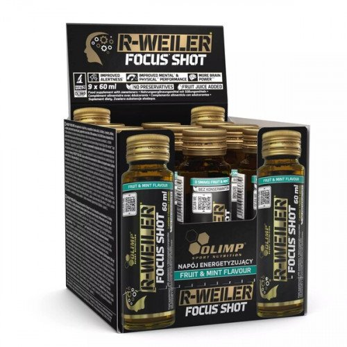 Olimp Nutrition R-Weiler Focus Shot 9 x 60 ml.