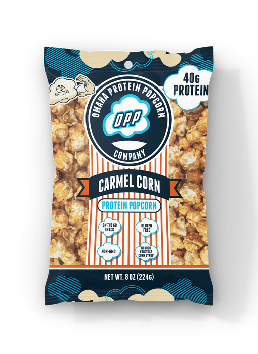 Omaha Protein Popcorn – High Protein Snack Variety | 8 Gourmet Flavours