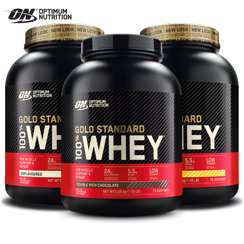 Optimum Nutrition Gold Standard Poudre de protéine de lactosérum 2,27 kg