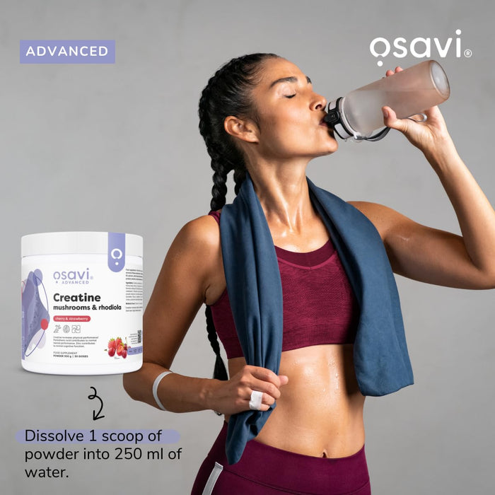 Osavi Creatine, Mushrooms & Rhodiola 300g