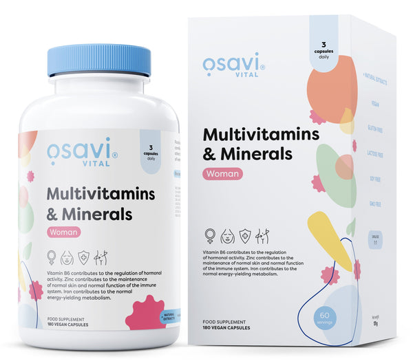Osavi Multivitamins & Minerals Woman - 180 vegan caps