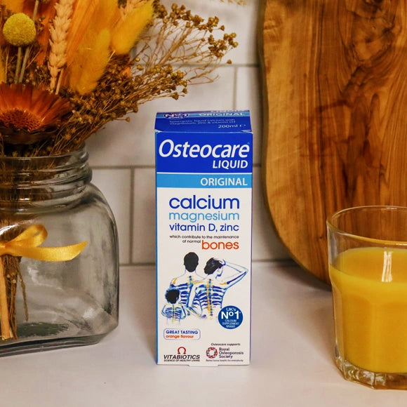 Vitabiotics Osteocare Liquid Calcium Magnesium Zinc Vitamin D3 200ml