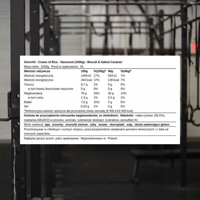 OstroVit Cream of Rice 1000g