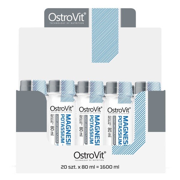 OstroVit Magnesium Potassium + B6 Shot 20 x 80 ml.