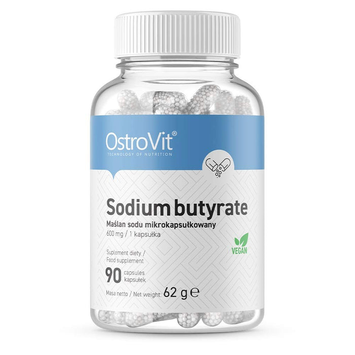 OstroVit Sodium Butyrate, 600mg - 90 caps