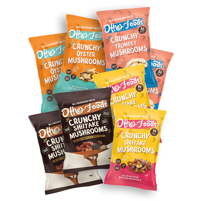 Other Foods Mushroom Crisps 8x40g