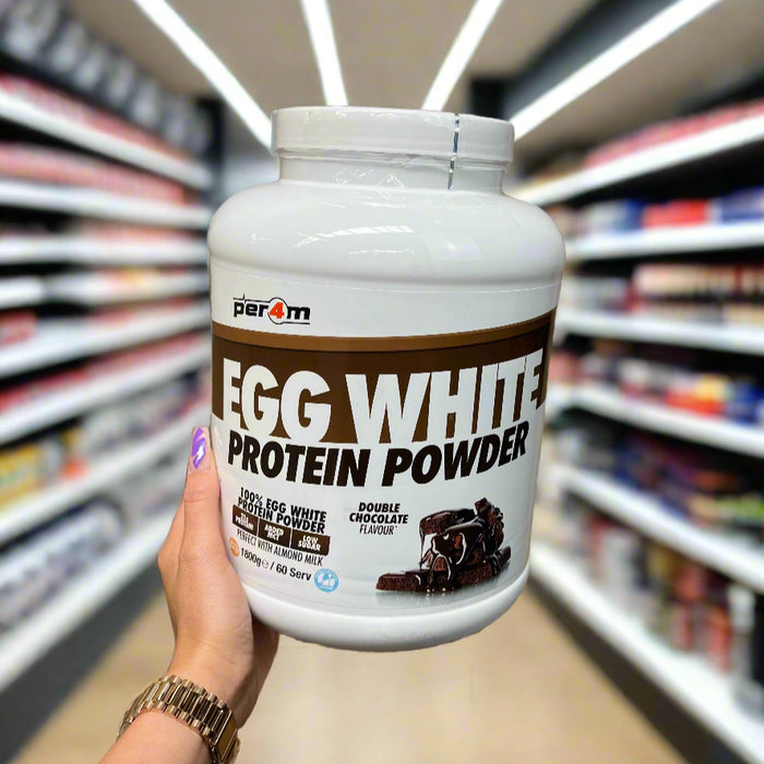 PER4M Egg White Protein Powder | Dairy-Free, Lactose-Free | 900g & 1.8kg