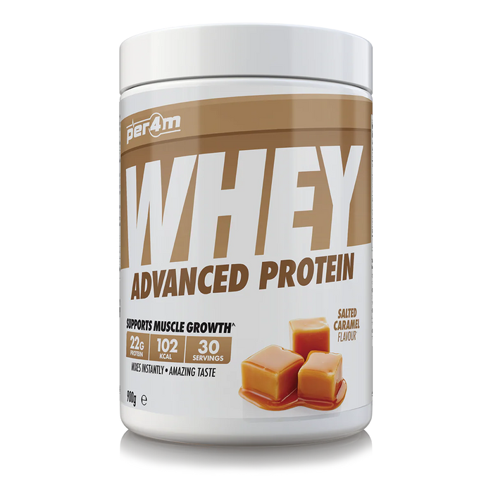 PER4M Whey Protein Powder 900g - 30 Servings | 21g Protein per Serving
