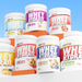 Whey Hydrate supplement containers 
