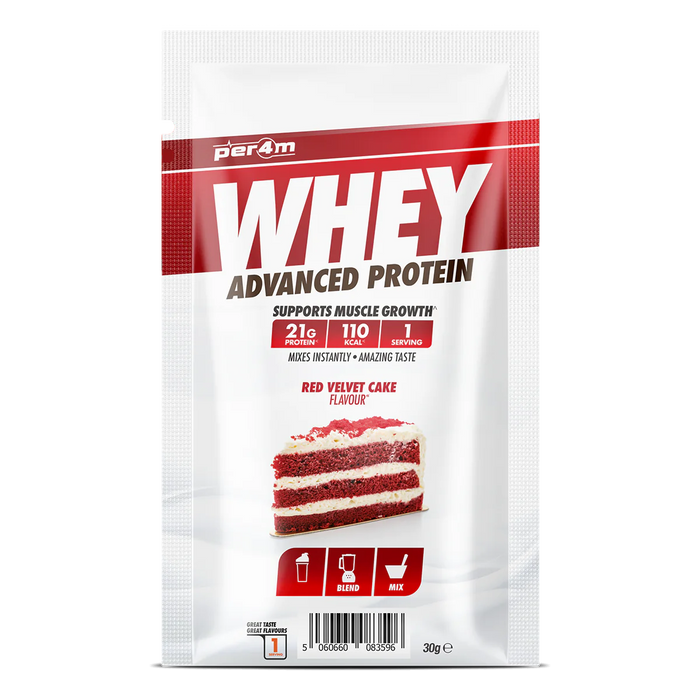 Per4m Whey Protein 30g Sachet - The Cake Samples Bundle