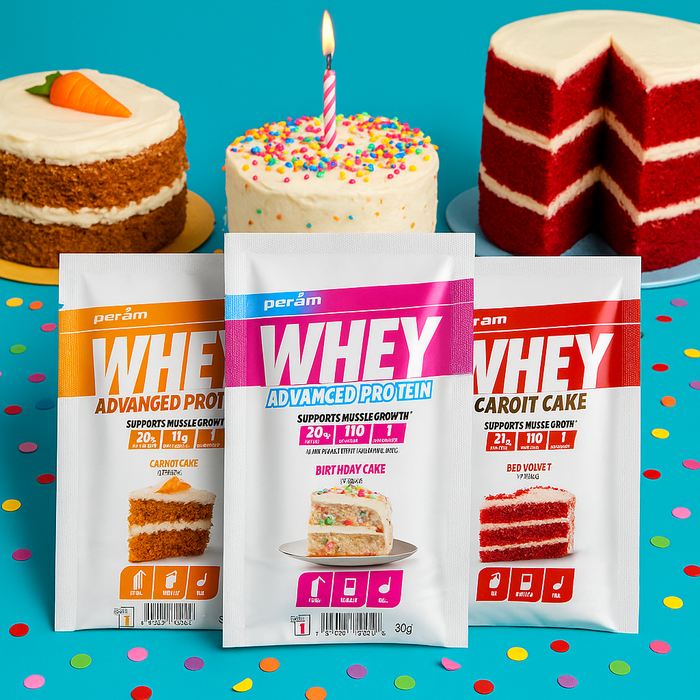 Per4m Whey Protein 30g Sachet - The Cake Samples Bundle