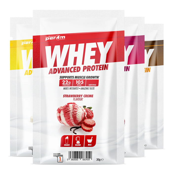 Per4m Whey Protein 30g Sachet - The Fruit Favourites Samples Bundle