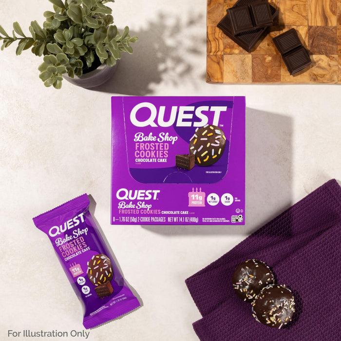 Quest Frosted Cookie 8x2x50g