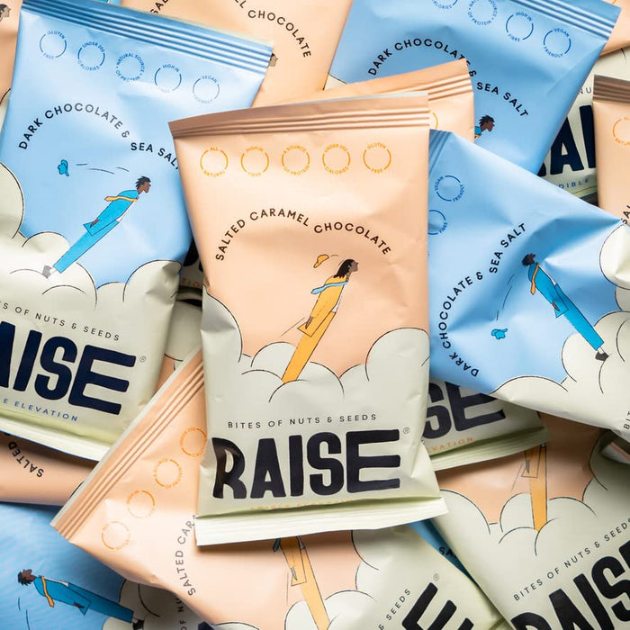 RAISE Snacks Clusters of Nuts & Seeds 12 x 35g