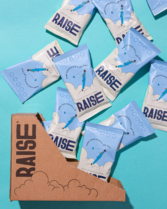 RAISE Snacks Clusters of Nuts & Seeds 12 x 35g