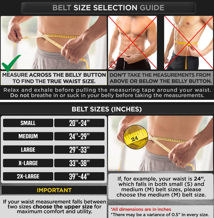 RDX Belt 4" Leather Black/Gold