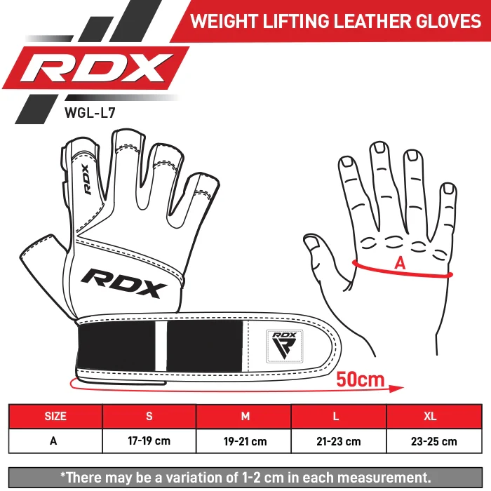 RDX Gym Glove Micro Plus Red/Black