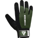 RDX Gym Weight Lifting Gloves W1 S / Army Green Weight Lifting Gloves