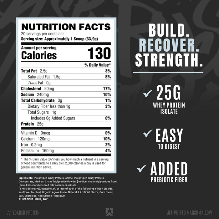 RYSE Loaded Protein 20 Servings