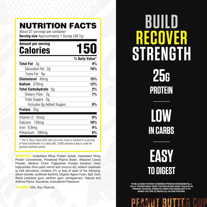 RYSE Loaded Protein 27 Servings