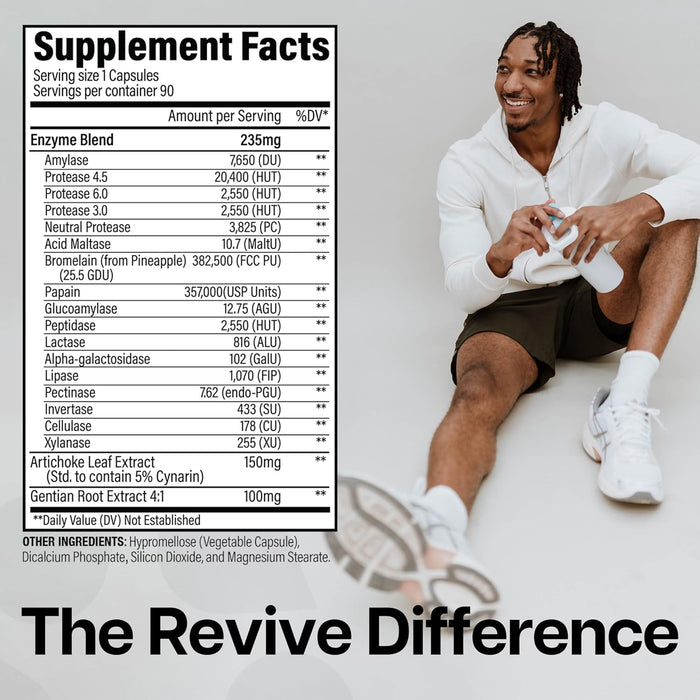 Revive Digest Aid - 90 vcaps