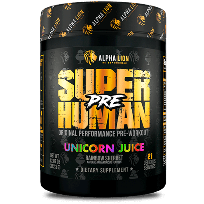 Alpha Lion SUPERHUMAN® PRE 342.3g: Elevate Your Workouts | The Gold Standard of Pre-Workouts