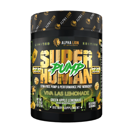 Alpha Lion SuperHuman Pump 367g - Green Apple Lemonade - Sports Nutrition at MySupplementShop by Alpha Lion