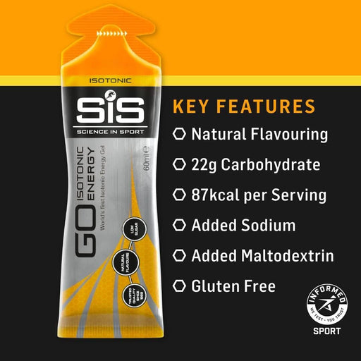 SIS Isotonic Gels 6x60ml