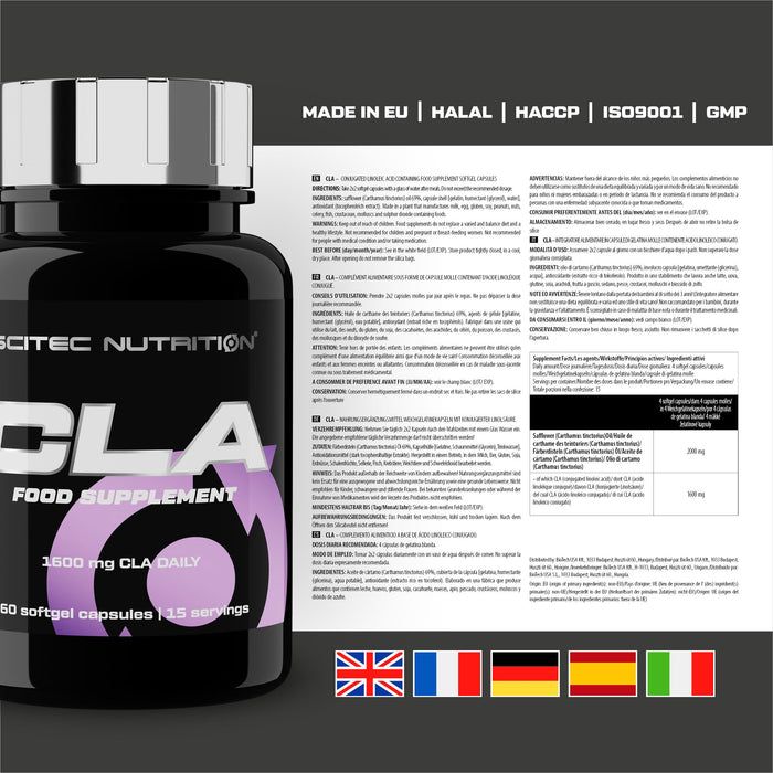 SciTec CLA - 60 softgel caps