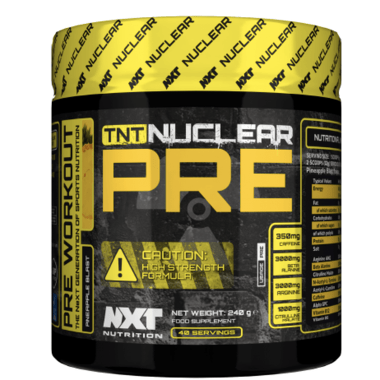 NXT Nutrition TNT Nuclear PRE-workout 40 servings