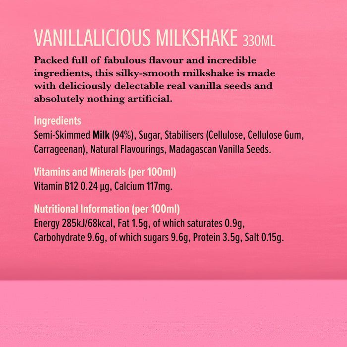 Shaken Udder Milkshake 8x330ml