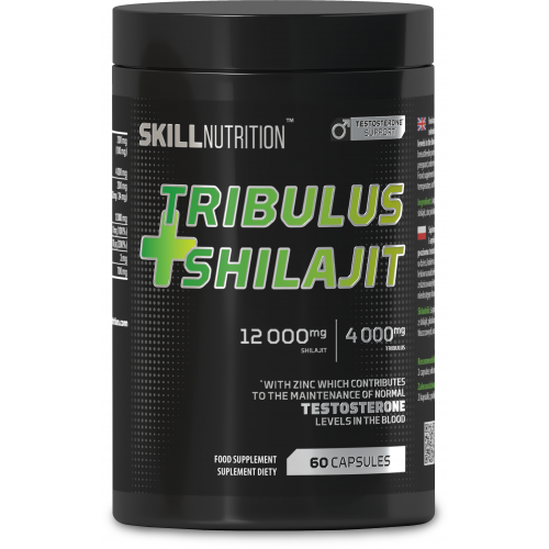 Skill Nutrition Tribulus + Shilajit - 120 vegan caps